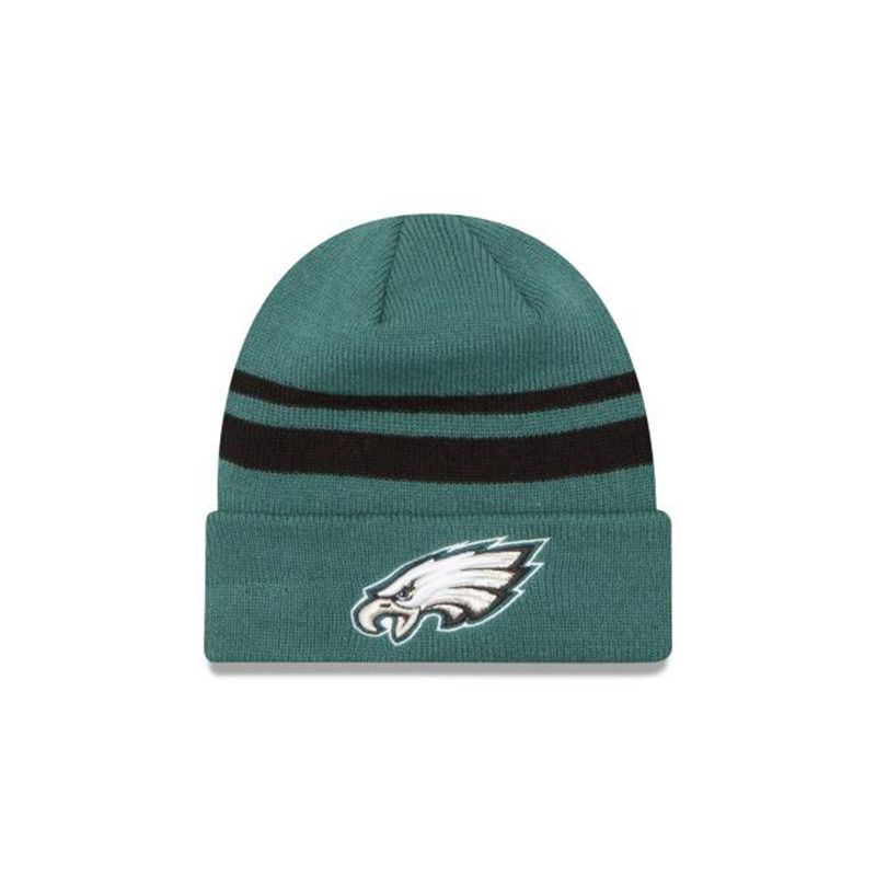 NFL Philadelphia Eagles Cuff Knit (ZUE0955) - Green New Era Beanies